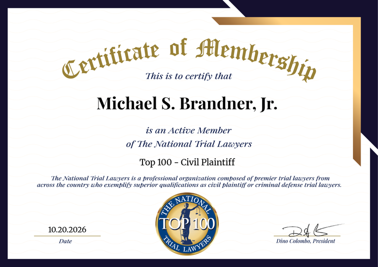 Mike Brandner - The National Trial Lawyers